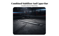 Metal Finish Rear Strut Bar Mounting Brackets Aluminum Strut Bar Clamp-Style Ends Car Part Chassis Reinforcement
