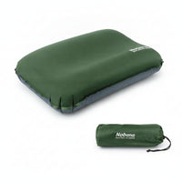 Soft Material Self-Inflating Pillow Compact Camping Pillow Portable Travel Cushion Ergonomic for Tent
