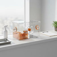 Hamster Enclosure Kit High Visibility Small Pet Habitat Portable for Indoor