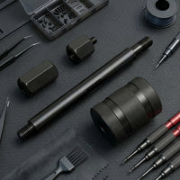 Threaded Fuel Injector Puller Tool Steel Injector Removal Tool Portable Remover Strong for Garage