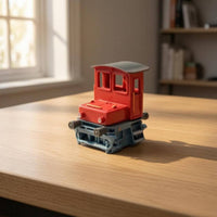 1:160 Locomotive Model Static N Scale Locomotive Blue Underframe for Display