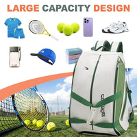 Large-Capacity Pickleball and Tennis Backpack