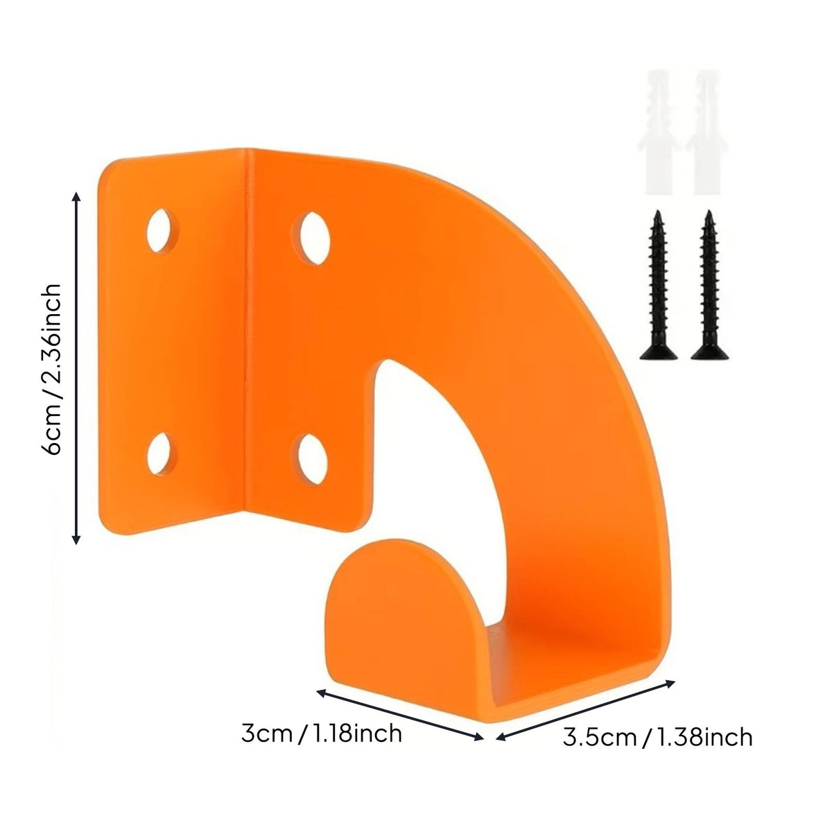 Woodcutting Tool Wall Mount chainsaws Hanger Metal Woodcutting Tool Hanger Versatile Heavy Duty Hook for Workshop, Shed