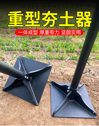 出口夯实器打夯板工具重型夯实地基地面压平土地压土砸岩平地神器