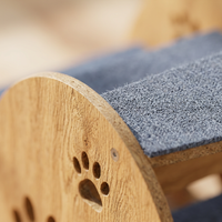 Pet Small Dogs, 40cm Height Dog Steps for Sofa Access, Density Board Construction, Non-Slip Carpeted - Image 7