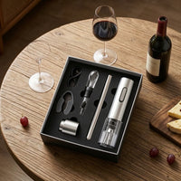 Electric Wine Opener with Foil Cordless for Dinner Parties, Home Bar