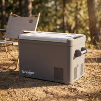 12 Volt Car Refrigerator Low-Noise Car Fridge with App Control Two-voltageVoltage Portable Refrigerator Compact for Campers, Road Trippers, Rv Travelers, Camping