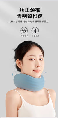 Memory Foam U-Shaped Neck Pillow for Travel
