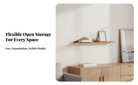 Single Plank Shelf Multi-Purpose Display Rack Easy Installation for Decorators