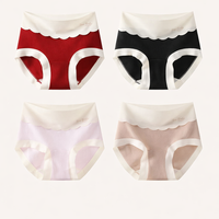 High Waist Underwear for Women with Extra Wide Gusset, Breathable Postpartum Panties for Plus Size Maternity Knickers up to 5XL