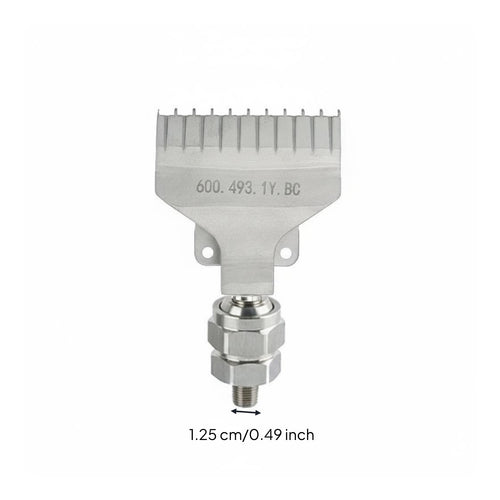 Compressed Air Outlet Silver Metal Multi-Hole Air Outlet