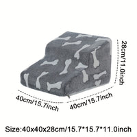 Pet Stairs with Printed Ramp for Small and Medium Dogs