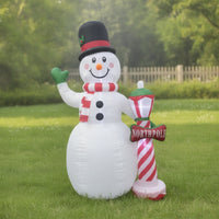 Outdoor Inflatable Yard Decoration Freestanding Inflatable Figure Christmas Holiday for Garden