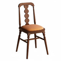 Vintage design Upholstered Chair with Cane rear mid-centurymid-century-era modern Modern Dining Seat long-lasting Frame Indoor Furniture Woven rearrest for Homeowners, Interior Design aficionados, Families, Living Room, Bedroom, Kitchen, Restaurant