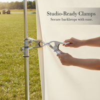 Heavy Duty A-Clamp for Outdoor Tents, Tarps, and Woodworking