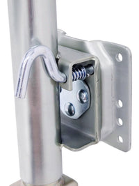 1500 lbs 8 Inch Side Crank Trailer Jack with Swivel Caster Wheel
