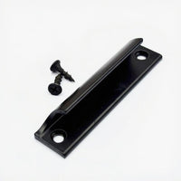 Matte black aluminum handle