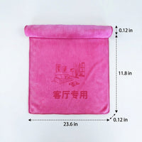 Large Microfibre Cloths and Thick Cleaning Cloth, Absorbent Microfibre Cloth for Kitchen Towel, Bound Border Microfiber Towels