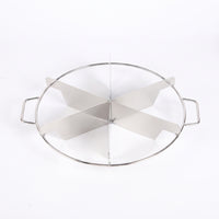Stainless Steel Cake Cutter with Side Handles Thin Blade Pie Cutter with Side Handles Accurate Cutting Tool Long-Lasting for Kitchen