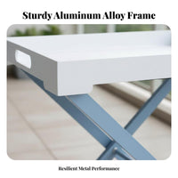 Folding Multi-Tier Flower Holder Freestanding Plant Stand Space-Saving for Patio