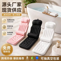 Full Body Bath Pillow Non-Slip Luxury Comfortable Bathtub Cushion with Lumbar Support and Neck Support, Thickened, Absorbable