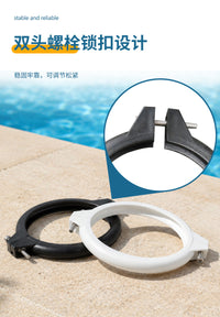 跨境爆款泳池沙过滤器泵夹阀夹替换件Intex pool filter clamp