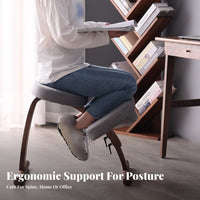 Adjustable Kneeling Stool Long-Lasting Comfort Posture Chair for Meditation