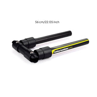 Folding Handlebar Foldable Straight Handlebar Aluminum Alloy Adapter for Commuters,