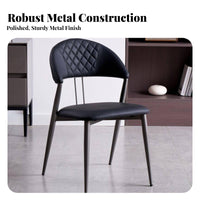 Upholstered Shell Chair Nordic Appearance Accent Furniture Light Luxury Stylish Easy Assembly for Homeowners, Kitchen
