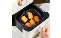 Air Fryer Rack Uncoated Mesh Grilling Rack Silver Finish Wire Air Fryer Tray