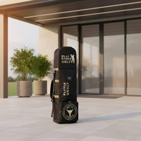 Airline Golf Case with Wheels Air Travel Golf Bag Heavy-Duty for Golfers