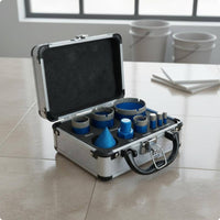 9 Pieces Diamond Tipped Tool Kit Hard Materials Diamond Kit High Precision Tools