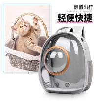透明猫包2025新款手提太空舱宠物包批发外出透气双肩猫咪背包代发