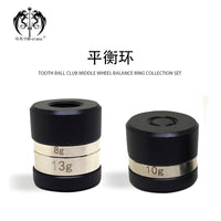 供应跨境专供品质款台球杆不锈钢平衡环10g13g8g桌球配件