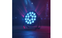 Flat LED Stage Light with Bracket Adjustable LED Par Light Portable Par Can Lightweight for Event Planners, Venues, Weddings