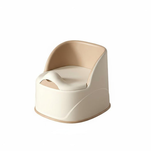 Child Potty Training Seat Easy to Clean Kids Toilet Chair with Backrest
