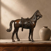 Tang Horse Sculpture Fine Workmanship Figurine Distinctive & Design