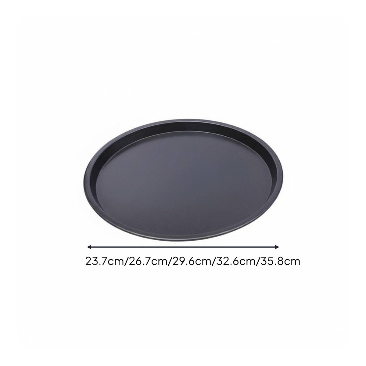Round Non-Stick Pizza Pan Heavy Duty Non-Stick Pizza Baking Pan Food Grade
