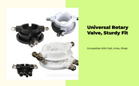 Air Control Valve, Tire Changer Machine Parts, High Durability Fitting Adapters, Metal, Compatible Replacement