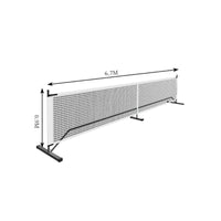 6.7m Pickleball Net Indoor Outdoor Portable Pickleball Fast Setup Setup