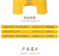 亚马逊热卖儿童沙滩玩具多功能收纳椅挖沙玩水收纳椅玩具厂家直销