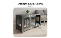 Clear Dog Enclosure Luxury Villa Design Clear Panel Dog House Transparent View Easy to Clean