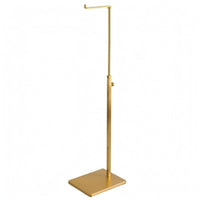 Adjustable Height Handbag Stand Stainless Steel Handbag Stand Rectangular Base