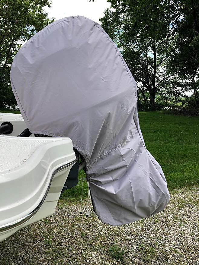 600D Waterproof Boat Engine Cover for Outboard Motors