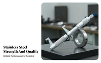 High Accuracy Internal Diameter Micrometer Stainless Steel Inside Diameter Micrometer Self-Cente Disc for Machinists, Manufactu Disc