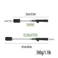 Telescopic Golf Swing Coach Long-Lasting Stainless Steel Shaft for Beginners