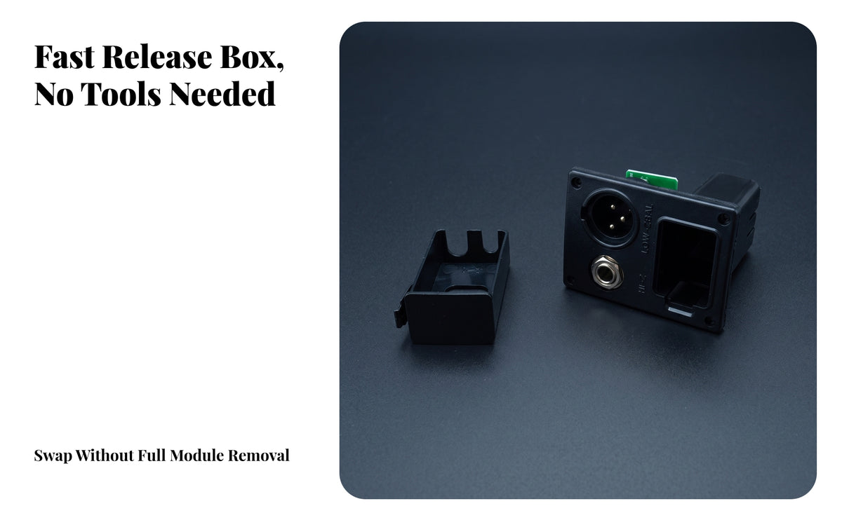 Black Guitar Pickup with Box
