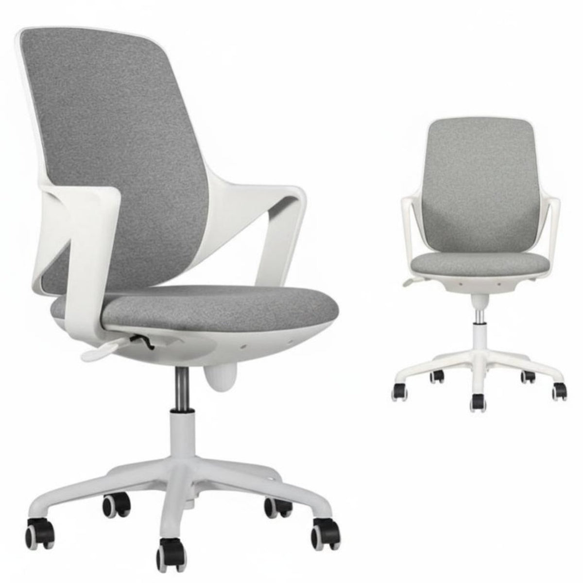 Wheeled Computer Chair Support rotate Seat Ergonomic Design for Bedroom