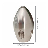 Drain Cleaner Nozzle Clog Removal Pressure Washer Accessory Stainless Steel Cleaning Tool