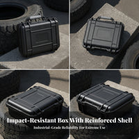 Instrument Case with Hinged Lid